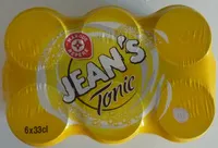 Quantité de sucre dans Jean's Tonic