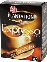 含糖量 Café soluble atomisé expresso, 25 sticks