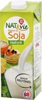 İçindeki şeker miktarı Boisson au soja nature brique
