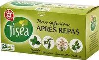 Sokerin määrä sisällä Mon infusion après repas