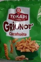 İçindeki şeker miktarı Grignot'goût cacahuete