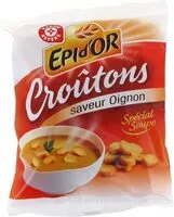 Croutons with onions