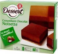 Quantité de sucre dans Croustillant noisette chocolat