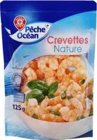 İçindeki şeker miktarı Crevettes nature Pêche Océan