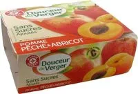 Количество сахара в Douceur du verger - Pomme pêche & abricot