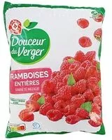 Количество сахара в Framboises entières