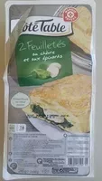 Suhkru kogus sees Feuilletés épinards et chèvre