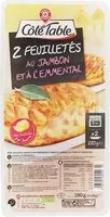 入っている砂糖の量 Feuilletés jambon/emmental