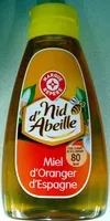 Quantité de sucre dans Miel d'Oranger d'Espagne