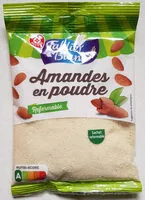 Amount of sugar in Amandes en poudre