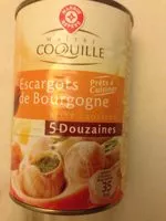 İçindeki şeker miktarı Escargots de Bourgogne 5 douzaines