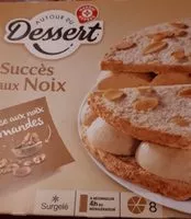 Quantité de sucre dans Succès aux Noix