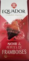 Cantidad de azúcar en Chocolat noir aux pépites de framboises