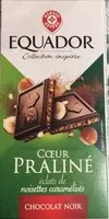 Cantidad de azúcar en Chocolat noir fourré praliné