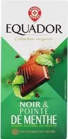 Chocolats noirs a la menthe