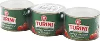 Suhkru kogus sees Double concente tomates Turini