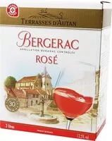 Quantité de sucre dans Bergerac rosé A.O.C. - Bag-in-Box ®