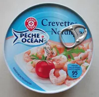 चीनी की मात्रा Pêche Océan - Crevettes Nordiques
