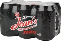 Quantité de sucre dans Jean's Cola Zéro