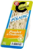 Zuckermenge drin Pain Polaire Poulet à l'indienne