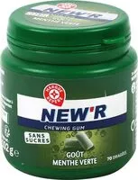 Sucre et nutriments contenus dans New r