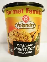 चीनी की मात्रा Rillettes de Poulet Rôti en cocotte - Format Familial