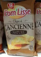 Cantidad de azúcar en Chips paysannes nature