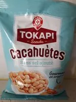 İçindeki şeker miktarı Cacahuètes non salées