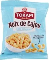 İçindeki şeker miktarı Noix de Cajou sans sel ajouté