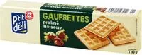 Quantité de sucre dans Gaufrettes praliné noisette