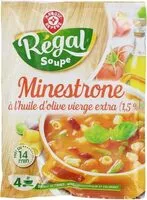 入っている砂糖の量 Soupe Minestrone