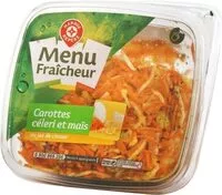 İçindeki şeker miktarı Salade trio - carotte céleri maïs