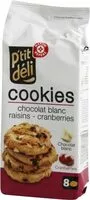 Cookies au chocolat blanc