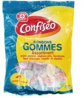 入っている砂糖の量 Bonbons gommes acacia assortiment gourmand
