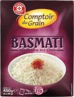 Cantidad de azúcar en Riz long blanchi basmati x 5 sachets