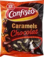 入っている砂糖の量 Bonbons caramel enrobés de chocolat