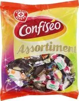 入っている砂糖の量 Assortiments de confiserie