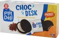 Jumlah gula yang masuk Choc Disk - Pocket - Fourrés Goût Vanille