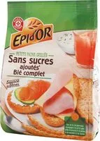 Sucre et nutriments contenus dans Epid or