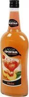 Quantité de sucre dans Cocktail sans alcool pêche