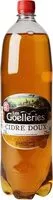 Sokerin määrä sisällä Cidre doux 2 %