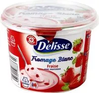 İçindeki şeker miktarı Fromage blanc fraises