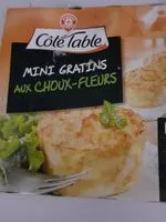 Sokerin määrä sisällä Mini gratins aux choux-fleurs x 4