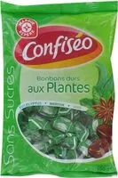 入っている砂糖の量 Bonbons sans sucre aux plantes