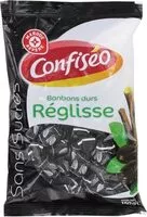 入っている砂糖の量 Bonbons sans sucre au réglisse