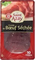 含糖量 Viande de bœuf séchée x 10 tranches