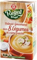 入っている砂糖の量 Potage gourmand Regal Soupe 8 legumes a la creme