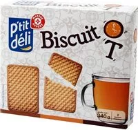 Quantité de sucre dans Biscuit T