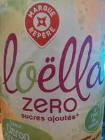 Sucre et nutriments contenus dans Loella