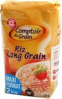 Cantidad de azúcar en Riz long étuvé cuisson rapide